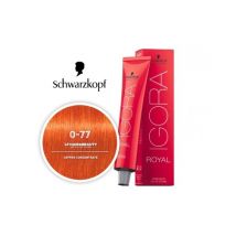 Schwarzkopf Igora Royal 0-77 Copper Concentrate Permanent Colour - Copper Concentrate, 1 Hair Colour, No Thanks