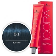 Ash Black 1-1 Schwarzkopf Igora Royal Permanent Color - 1-1 Blue Black