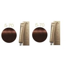 Schwarzkopf Igora Royal Absolutes 5-70 Light Brown Copper Natural Permanent Colour - 5-70 - pack of 2