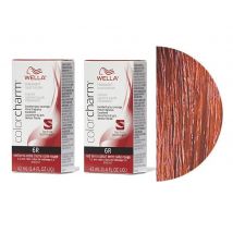 Wella 6R Red Terra Cotta Color Charm Haircolor - 6R - pack of 2