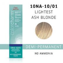 Wella Color Charm 10NA Lightest Ash Blonde Demi-Permanent Hair Dye - 4 Hair Colours, No Thanks