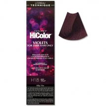 L'Oreal HiColor Permanent Hair Colour For Dark Hair Only - Deep Violet, 1 Hair Colour, 9%/30 Volume Developer (8oz)