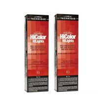 L'Oreal Excellence HiColor Red HiLights For Dark Hair Only - Red, 2 Hair Colours, No Thanks