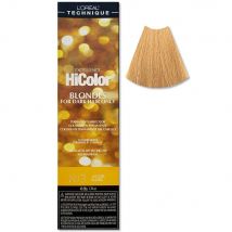 L'Oreal HiColor Permanent Hair Colour For Dark Hair Only - Natural Blonde, 1 Hair Colour, 9%/30 Volume Developer (8oz)
