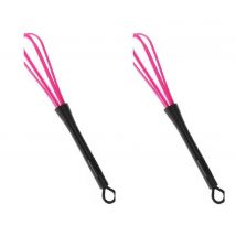Plastic Whisk For Hair Colouring - Pink - pack of 2