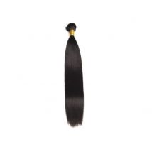 Single Weft Human Hair Extensions - Straight, 24 inches