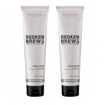 Redken Brews Men's Shave Cream 150ml - 2 Pks Discount