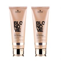Schwarzkopf BLONDME Keratin Restore Bonding Shampoo All Blondes 250ml - Shampoo (2PKS)
