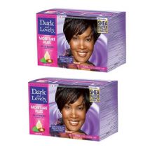 Dark & Lovely Moisture Plus No Lye Relaxer Kit For Super Coarse Hair - Lye Kit Sup - (2pks)