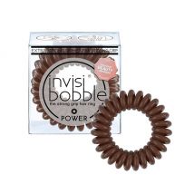 Invisibobble Power Pretzel Brown Hair Ring Bracelet x3 Pieces - Hair Ring