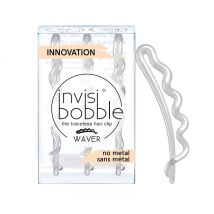 Invisibobble WAVER Crystal Clear Hair Clip x3 - Hair Clip