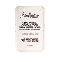 Shea Moisture 100% Virgin Coconut Oil Leave-In Treatment 237ml - Bar Soap 8oz