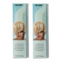 Rusk Deepshine Blonde Gentle Lightening Cream 4.58oz - Rusk Lightener (2pks)
