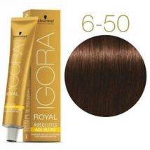 Schwarzkopf Igora Royal 6-50 Dark Blonde Gold Natural Permanent Color - 1pks