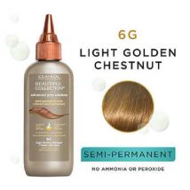 Clairol Beautiful Collection Advanced Grey Solution Semi-Permanent Hair Colour - Light Golden Chestnut, 1 Hair Colour
