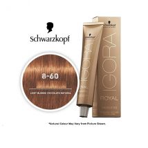 Schwarzkopf Igora Royal 8-60 Light Blonde Chocolate Natural Permanent Color - 1pks