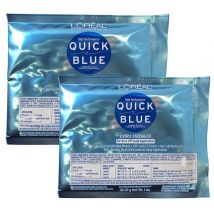 L'Oreal Quick Blue Powder Bleach Lightener Extra Strength 1oz - 2pks