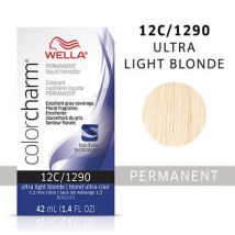 Wella Color Charm Permanent Liquid Hair Colour - Ultra Light Blonde, 1 Hair Colour, 6%/20 Volume Developer (3.6oz)