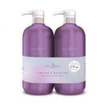 Neal & Wolf BLONDE Lighten & Brighten Purple Shampoo & Conditioner 950ml - Lighten &amp; Brighten