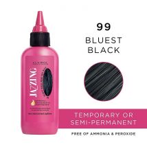 Clairol Jazzing 99 Bluest Black Temporary or Semi-Permanent Colour - Bluest Black, 4 Hair Colours