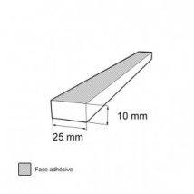 Bande Caoutchouc Cellulaire Étanche 10mm X 25mm