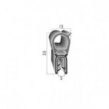 Joint De Porte Armé - 15 X 33 Mm