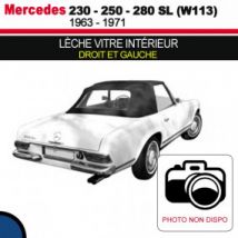 Junta De La Ventana Interior Para Descapotables Mercedes 230 250 280 SL