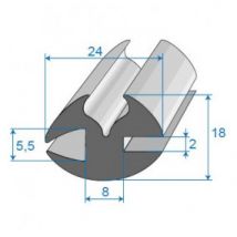 Joint À Clé - 28 X 21.5 Mm + Clé - 10.5 X 10 Mm (sans La Clé)