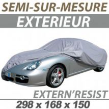 Housse Extérieure Semi-sur-mesure En PVC ExternResist (01E) - Housse Auto : Bache Protection Cabriolet