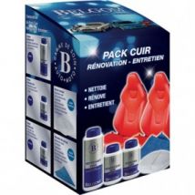 Pack Nettoyage, Rénovation Et Entretien Belgom Pour Le Cuir