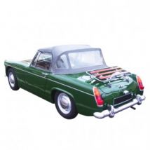 Capote (cappotta) MG Midget MK2 Cabriolet In Tessuto Stayfast