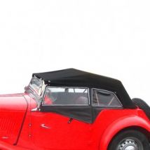 4 Vitres Latérales En Alpaga Pour Cabriolet MG TD