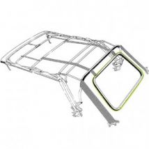 Vedante (selo) da janela traseira capota macia para Volkswagen Golf 1 descapotável