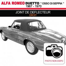 Joint De Déflecteur Droit Pour Les Cabriolets Alfa Romeo Spider Duetto