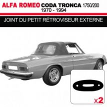 Joint Du Petit Rétroviseur Externe Pour Cabriolets Alfa Romeo Série II Coda Tronca