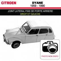 Guarnizione Laterale Fissa Porta Posteriore Sinistra E Destra Per Cabriolet Citroen Dyane