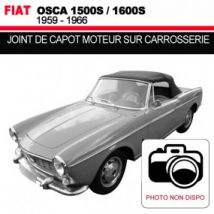 Joint De Capot Moteur Sur Carrosserie Pour Les Cabriolets Fiat Osca 1500S/1600S