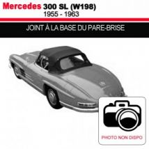 Joint À La Base Du Pare-brise Pour Les Cabriolets Mercedes 300 SL