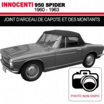 Joint D'arceau De Capote Et Des Montants Pour Les Cabriolets Innocenti 950