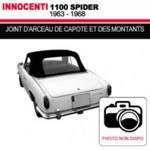 Joint D'arceau De Capote Et Des Montants Pour Les Cabriolets Innocenti 1100 Spider