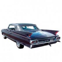 Capota macia Cadillac DeVille descapotável (1961-1963) em vinil premium