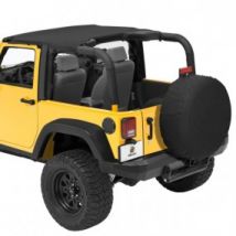 Bikini Avant 4x4 Jeep Wrangler JK 2 Portes (2007/2009) En Vinyle