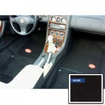 Kit Moquette Préformée Noire Avec Tapis De Sol Pour MGF De 1995-2003