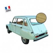 Capote En Vinyle Beige Gazelle Qualité Origine Pour Citroen Dyane Décapotable