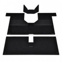 Kit De Tapis Moquette Noir 3 Pièces Pour Renault 4L
