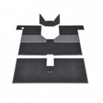 Kit De Tapis Moquette Gris Anthracite 3 Pièces Pour Renault 4L