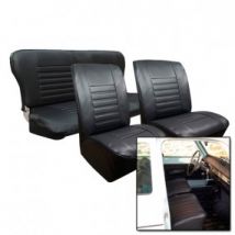 Garnitures Des Sièges Avant Avec Appuis-tête Et De La Banquette Arriére En Simili Cuir Pour Renault 4L À Partir De 1980