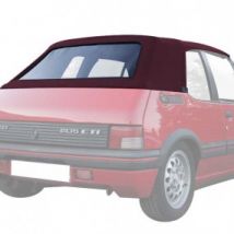 Capote Peugeot 205 Cabriolet En Vinyle Bordeaux