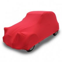 Bâche Protection Sur-mesure Citroën 2CV Décapotable En Jersey Rouge (Coverlux+) - Utilisation Garage