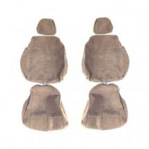 Housses Sièges Auto Sur Mesure Beige - "Alcantlux" Pour VW Polo Après 2015